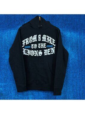 Detroit Lions x Eminem Rap Hoodie Size Small